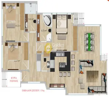 Floor Apartment 128m<sup>2</sup> for sale photo 22