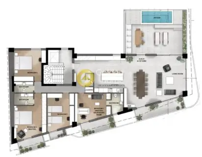 Floor Apartment 200m<sup>2</sup> for sale photo 3