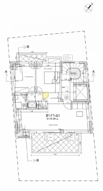 Floor Apartment 72m<sup>2</sup> for sale photo 4