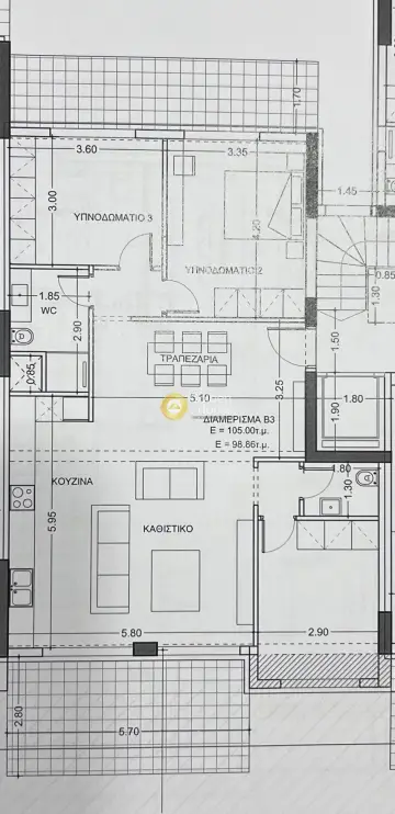Διαμέρισμα 123τ.μ. προς πώληση φωτογραφία 10