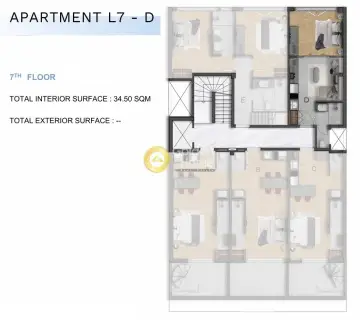 Apartment 34m<sup>2</sup> for sale photo 8