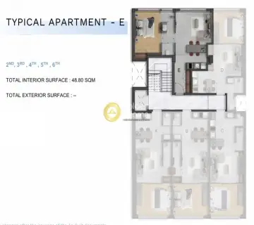 Apartment 49m<sup>2</sup> for sale photo 8