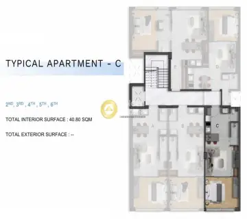 Apartment 41m<sup>2</sup> for sale photo 9