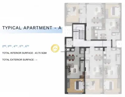Apartment 44m<sup>2</sup> for sale photo 9