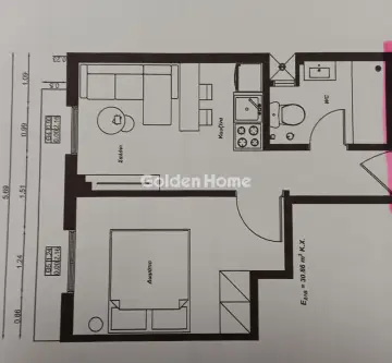 Apartment 40m<sup>2</sup> for sale photo 15