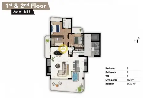 Floor Apartment 102m<sup>2</sup> for sale photo 17