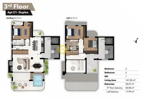 Floor Maisonette 141m<sup>2</sup> for sale photo 21