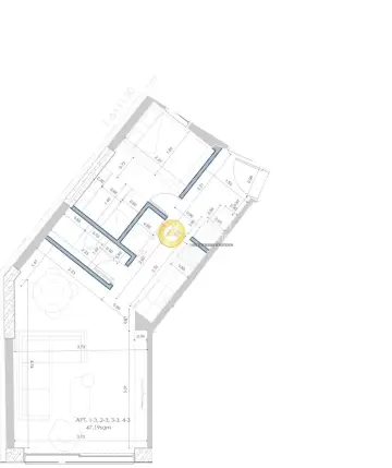 Διαμέρισμα 47τ.μ. προς πώληση φωτογραφία 4666819