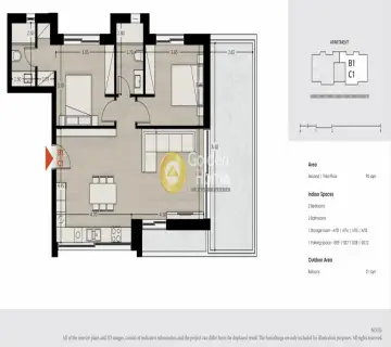 Apartment 90m<sup>2</sup> for sale photo 6
