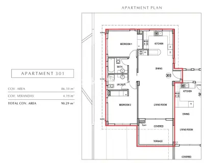 Apartment 86m<sup>2</sup> for sale photo 17