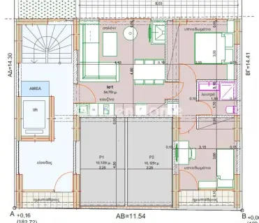 Οροφοδιαμέρισμα 55τ.μ. προς πώληση φωτογραφία 1