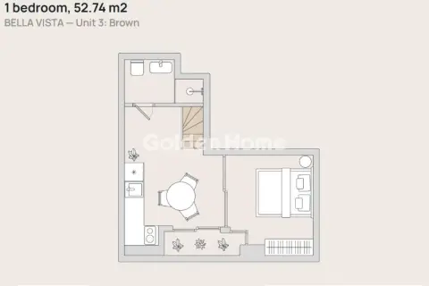 Διαμέρισμα 53τ.μ. προς πώληση φωτογραφία 5115452