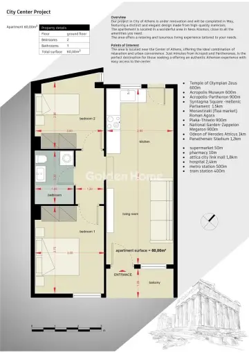 公寓 59m<sup>2</sup> for sale photo 5368883
