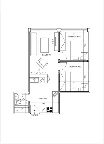 Apartment 52m<sup>2</sup> for sale photo 2
