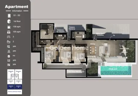Floor Apartment 137m<sup>2</sup> for sale photo 19