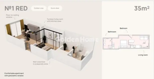 Διαμέρισμα 35τ.μ. προς πώληση φωτογραφία 5