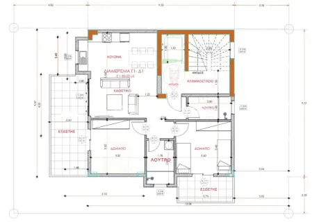 Οροφοδιαμέρισμα 80τ.μ. προς πώληση φωτογραφία 1