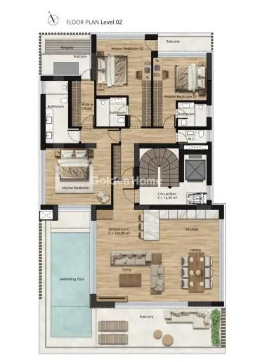 Οροφοδιαμέρισμα 157τ.μ. προς πώληση φωτογραφία 10