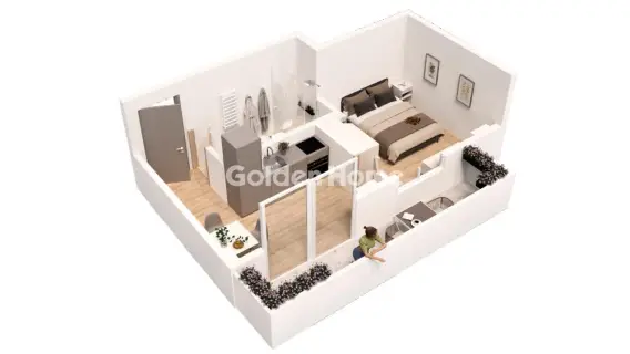 Apartment 34m<sup>2</sup> for sale photo 8