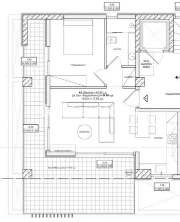 Apartment 50m<sup>2</sup> for sale photo 5
