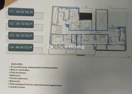 Apartment 48m<sup>2</sup> for sale photo 9